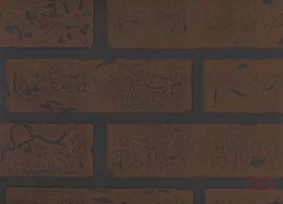Листовая панель МДФ Акватон с тиснением Кирпич Темный 1220х2440х6,0 мм