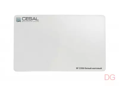 3306 Profi Белый матовый Реечный потолок Cesal S-дизайн