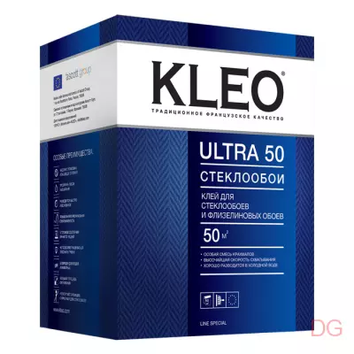 Клей для стеклообоев и флизелиновых обоев Kleo Ultra 50 500 гр.