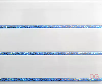 Панель ПВХ Кронапласт 3-х элегия голубая 240x3000x8мм