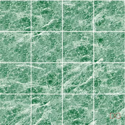 Листовая панель ХДФ Акватон влагостойкая Мрамор Изумруд 1220х2440х3,0 мм